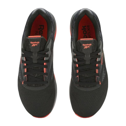 Black-Orange - Lifestyle - Reebok Mens Nano X4 Graphic Trainers