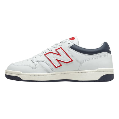 White - Back - New Balance Womens-Ladies BB480 Flat Trainers