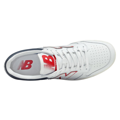 White - Lifestyle - New Balance Womens-Ladies BB480 Flat Trainers