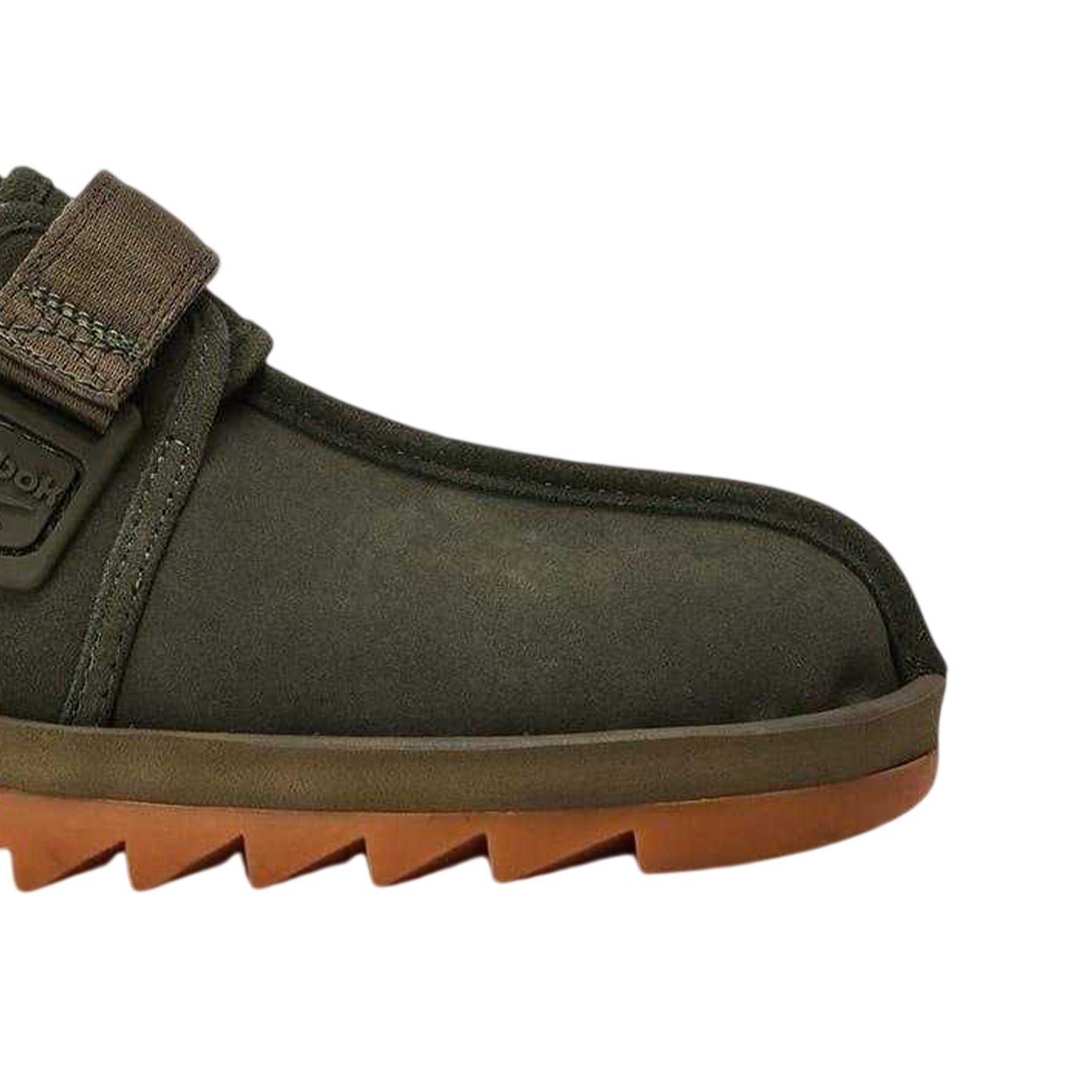 Army Green - Side - Reebok Unisex Adult Beatnik Sueded Sandals
