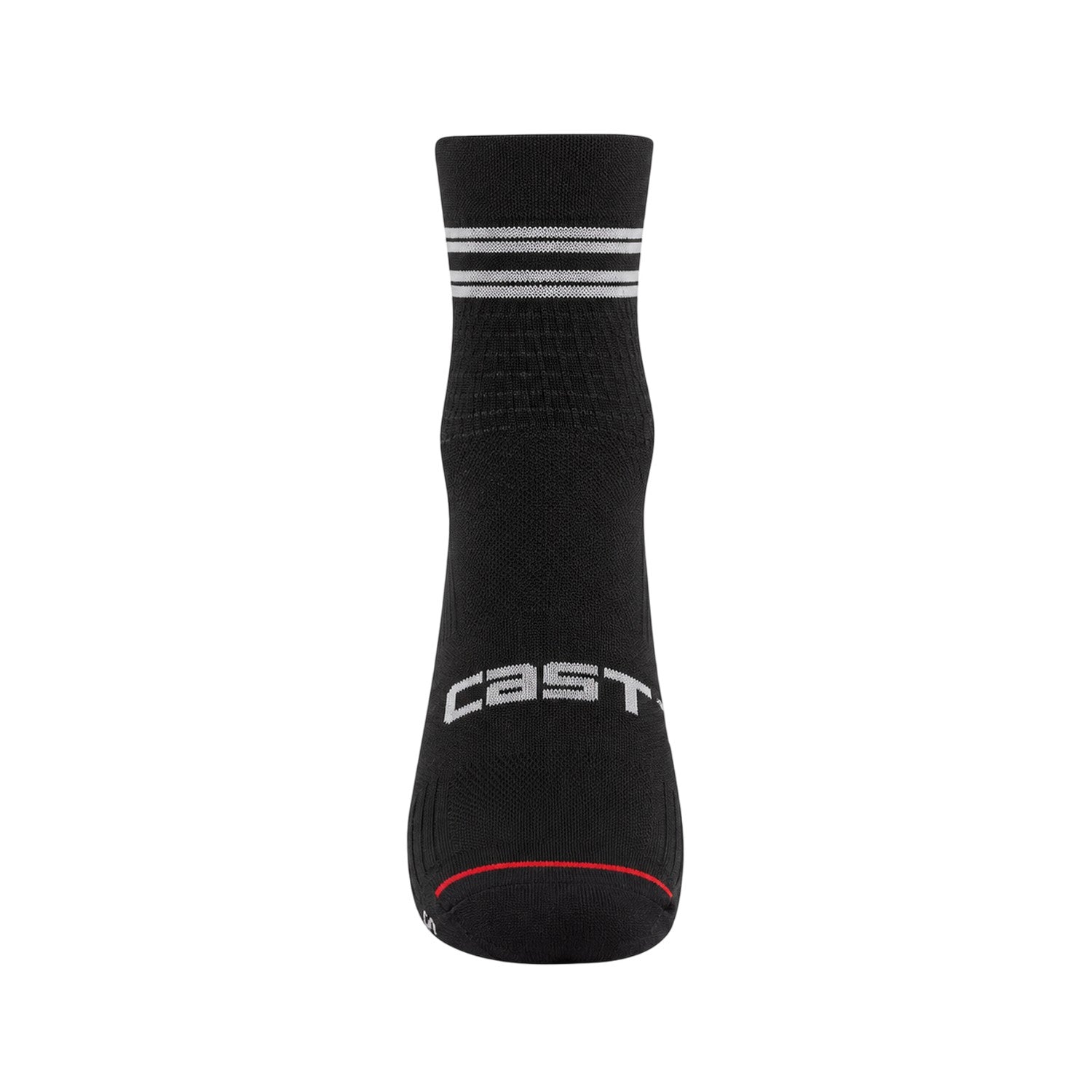 Black - Back - Castelli Womens-Ladies Anima 7 Socks