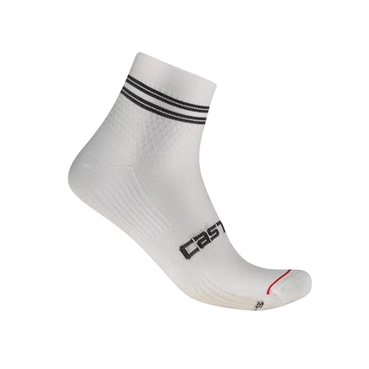 White - Front - Castelli Womens-Ladies Anima 7 Socks