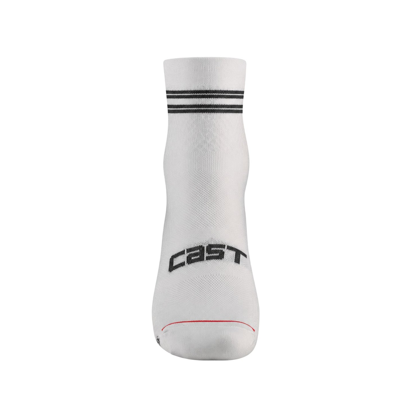 White - Back - Castelli Womens-Ladies Anima 7 Socks