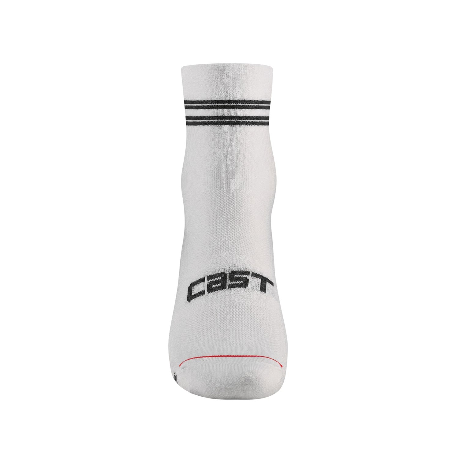 White - Back - Castelli Womens-Ladies Anima 7 Socks