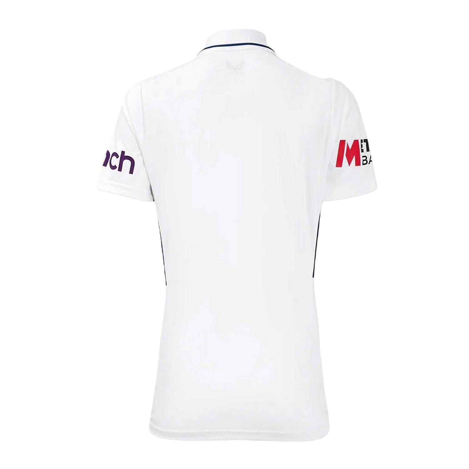 Red - Back - Castore Womens-Ladies England Cricket T-Shirt