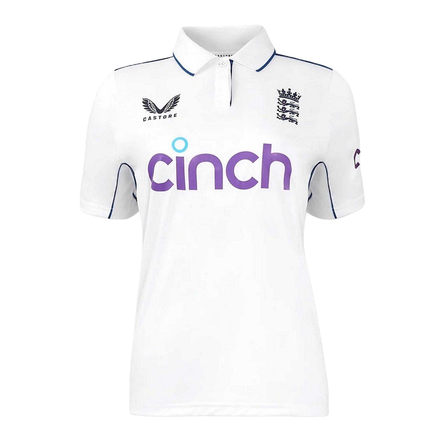 Red - Front - Castore Womens-Ladies England Cricket T-Shirt