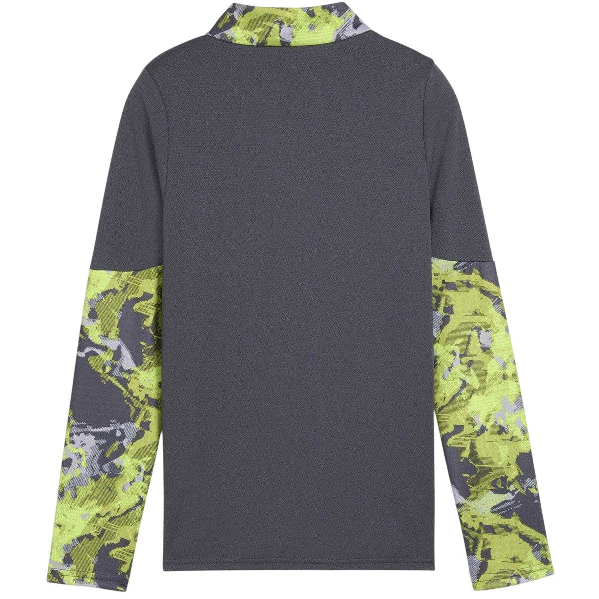Grey - Back - Puma Childrens-Kids Quarter Zip Drill Top