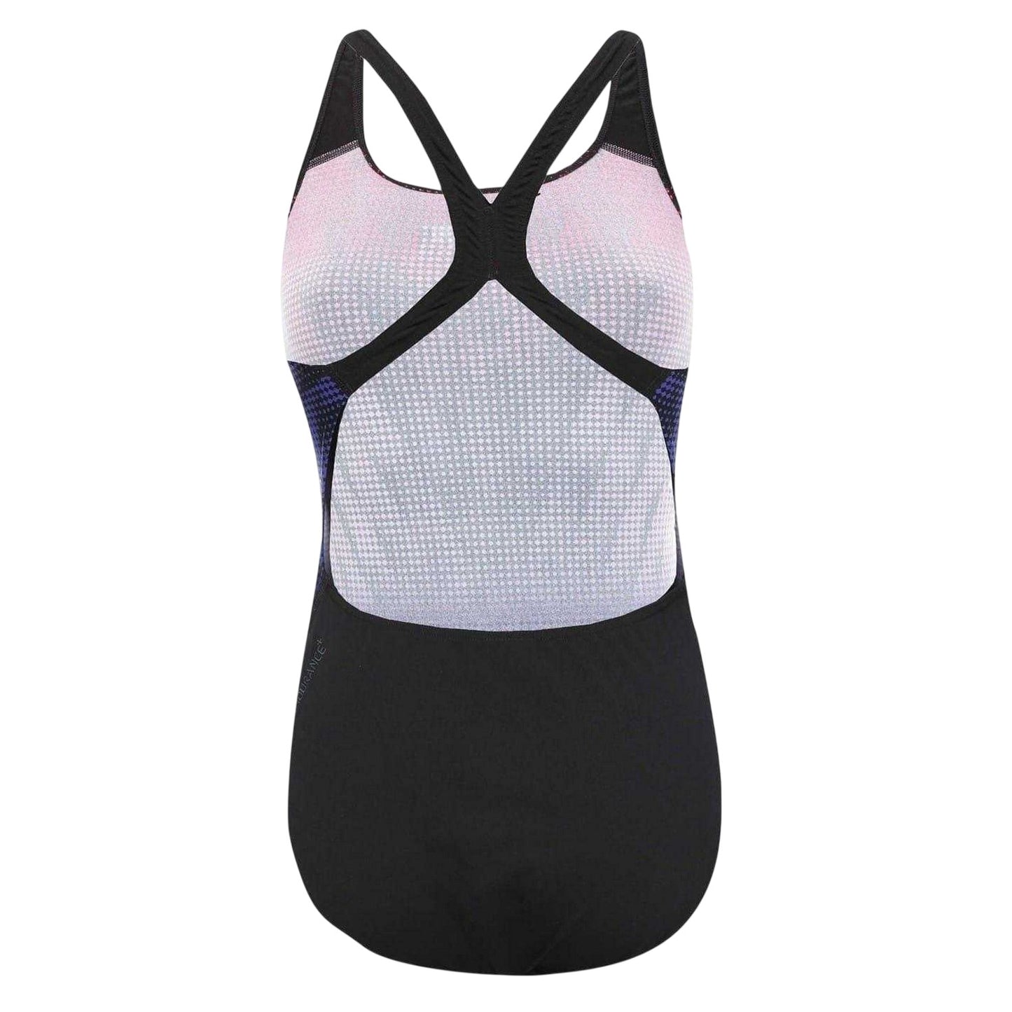 Black - Back - Speedo Womens-Ladies Digital Print One Piece Swimsuit