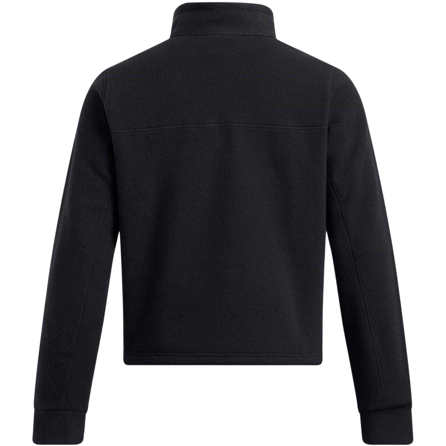 Black - Back - Under Armour Womens-Ladies Expanse Zip Neck Long-Sleeved Sweatshirt