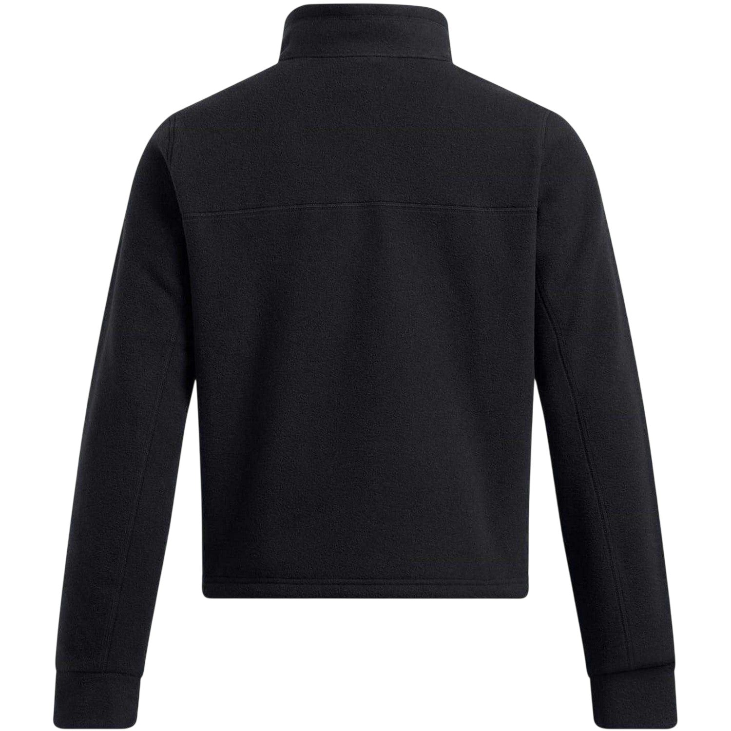 Black - Back - Under Armour Womens-Ladies Expanse Zip Neck Long-Sleeved Sweatshirt