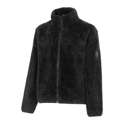 Black - Side - SoulCal Womens-Ladies Full Zip Fleece Jacket