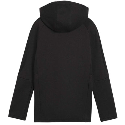 Puma Black - Back - Puma Childrens-Kids Evostripe Full Zip Hoodie