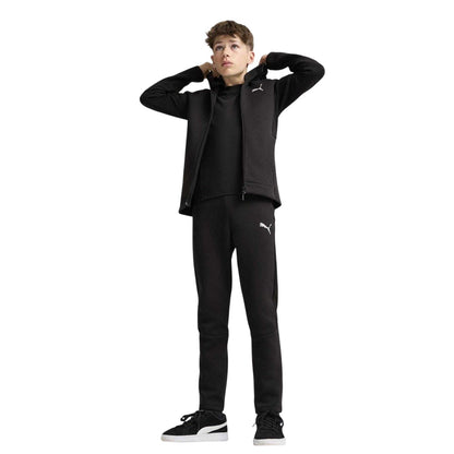 Puma Black - Lifestyle - Puma Childrens-Kids Evostripe Full Zip Hoodie