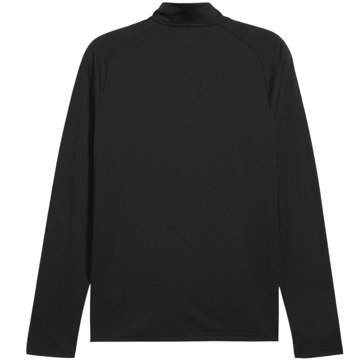Black - Back - Puma Mens Performance Quarter Zip Tailored Long-Sleeved Top