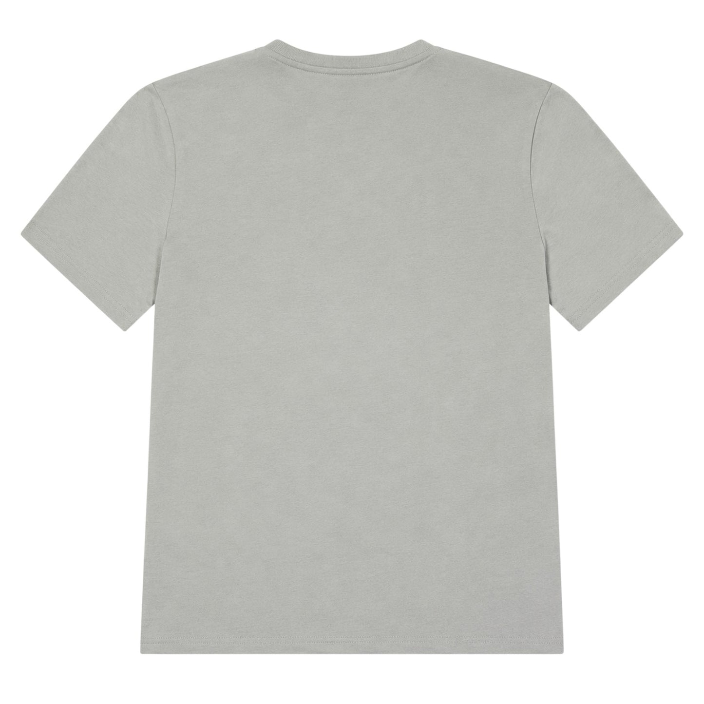Titanium Grey-Green - Back - Under Armour Childrens-Kids Foundation Regular Short-Sleeved T-Shirt