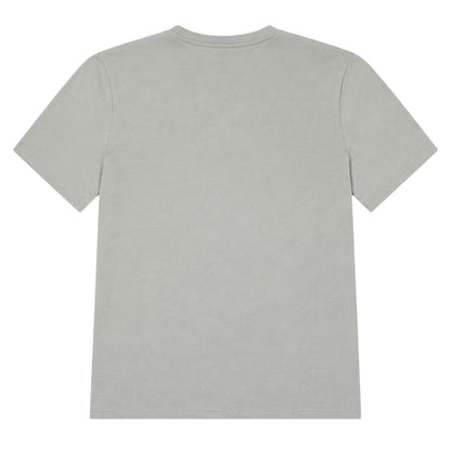 Titanium Grey-Green - Back - Under Armour Childrens-Kids Foundation Regular Short-Sleeved T-Shirt