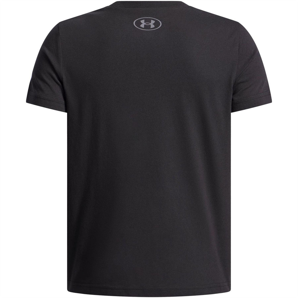 Black - Lifestyle - Under Armour Childrens-Kids Foundation Regular Short-Sleeved T-Shirt