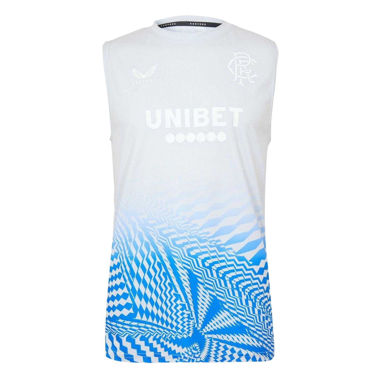 Blue - Front - Castore Mens Rangers FC Sleeveless Jersey