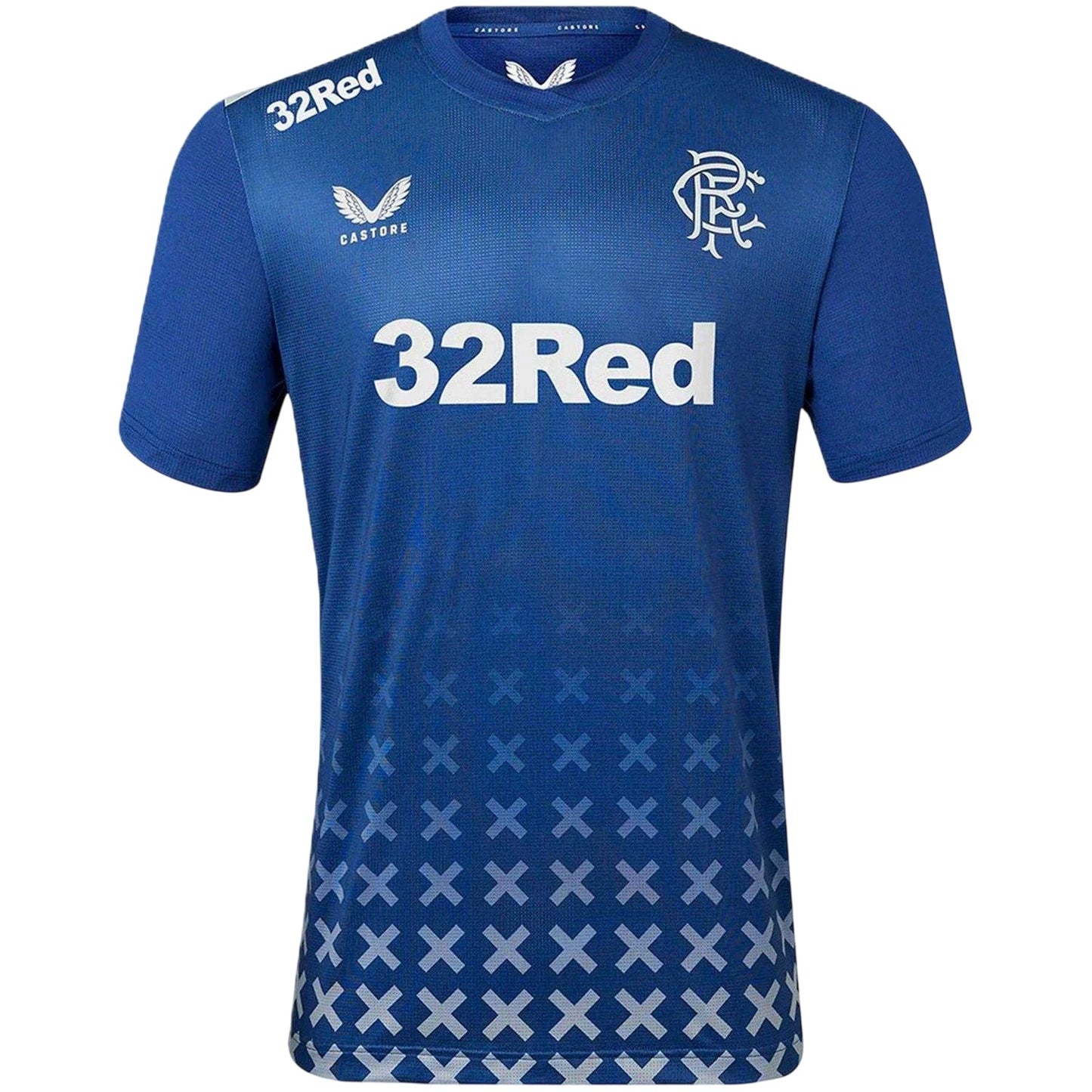 Blue - Front - Castore Childrens-Kids 2023-2024 Rangers FC Home Jersey