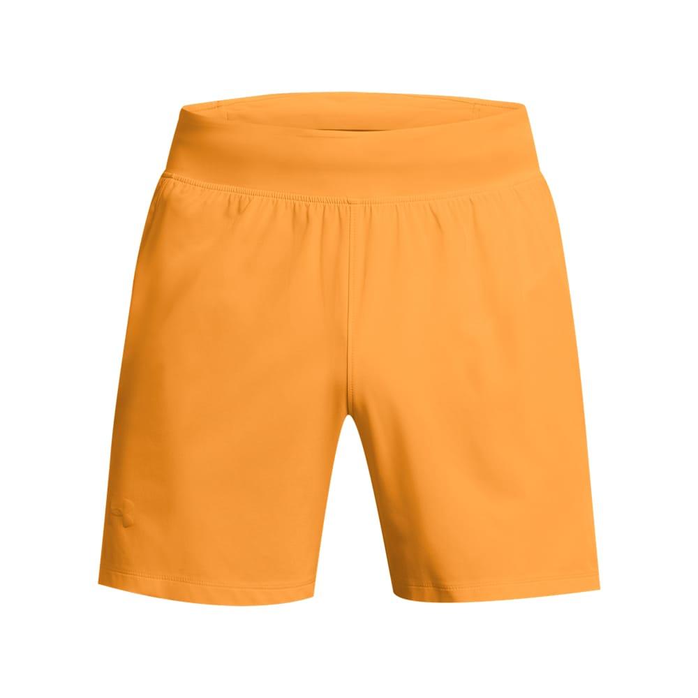 Orange - Front - Under Armour Mens Launch Pro Shorts