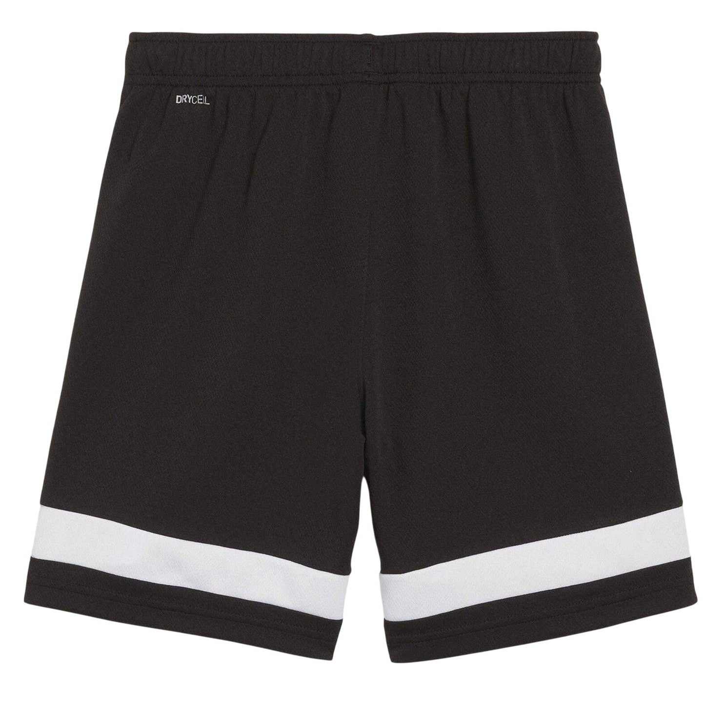 Black - Back - Puma Childrens-Kids Logo Football Shorts