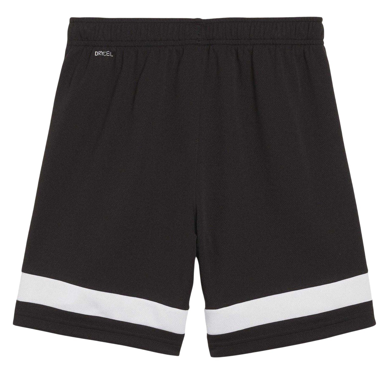 Black - Back - Puma Childrens-Kids Logo Football Shorts