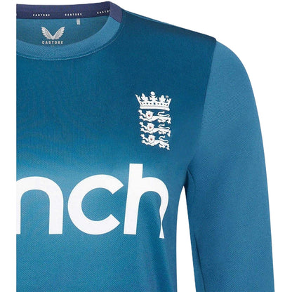 Peacoat - Lifestyle - Castore Womens-Ladies England Cricket Training Jersey