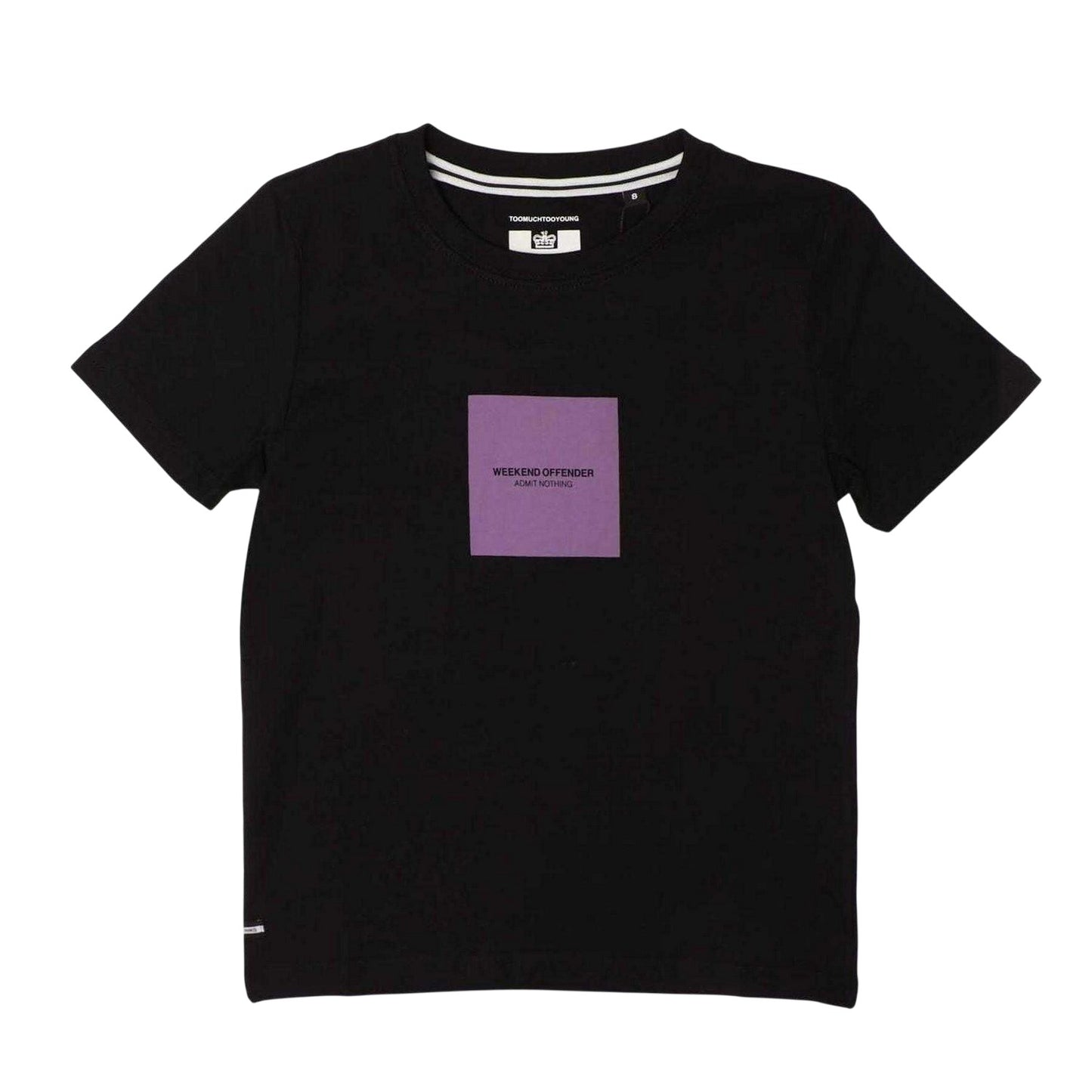 Black - Front - Weekend Offender Childrens-Kids Taqua Graphic T-Shirt