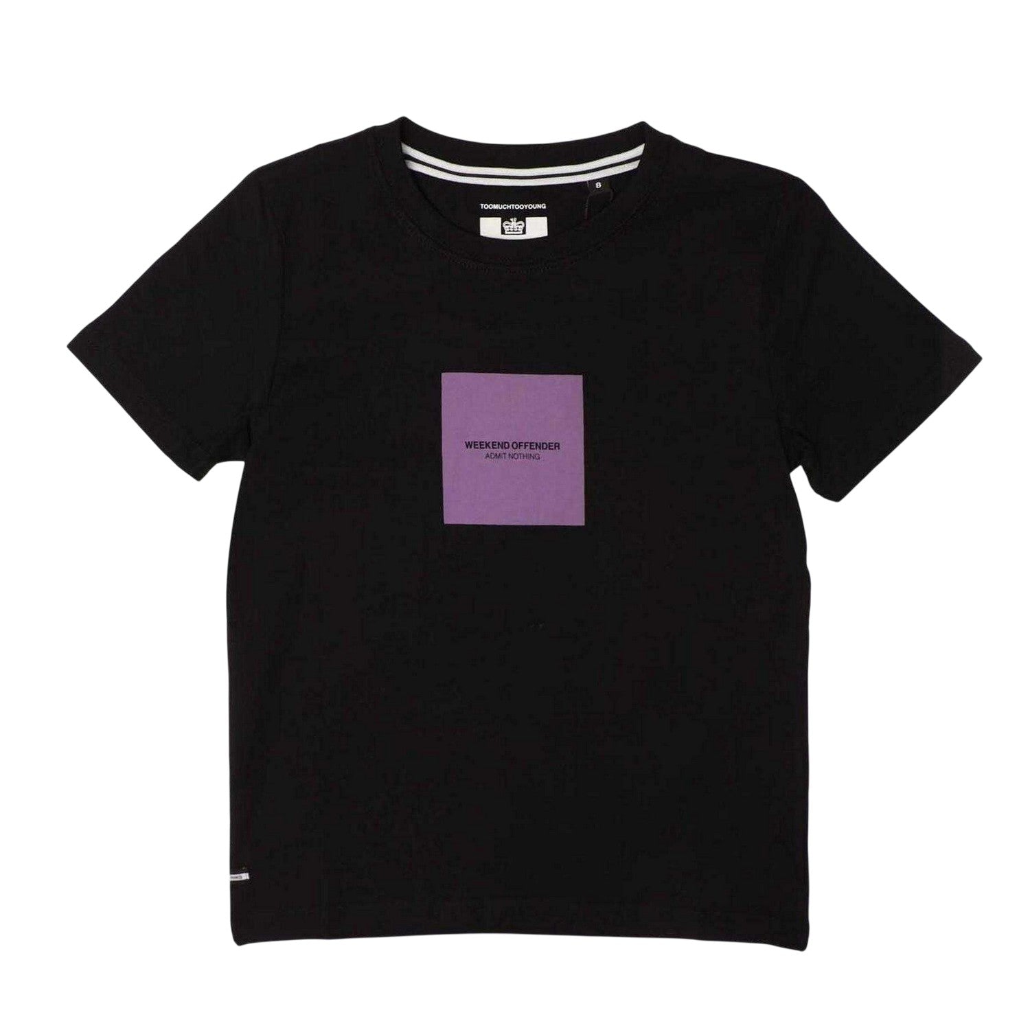 Black - Front - Weekend Offender Childrens-Kids Taqua Graphic T-Shirt