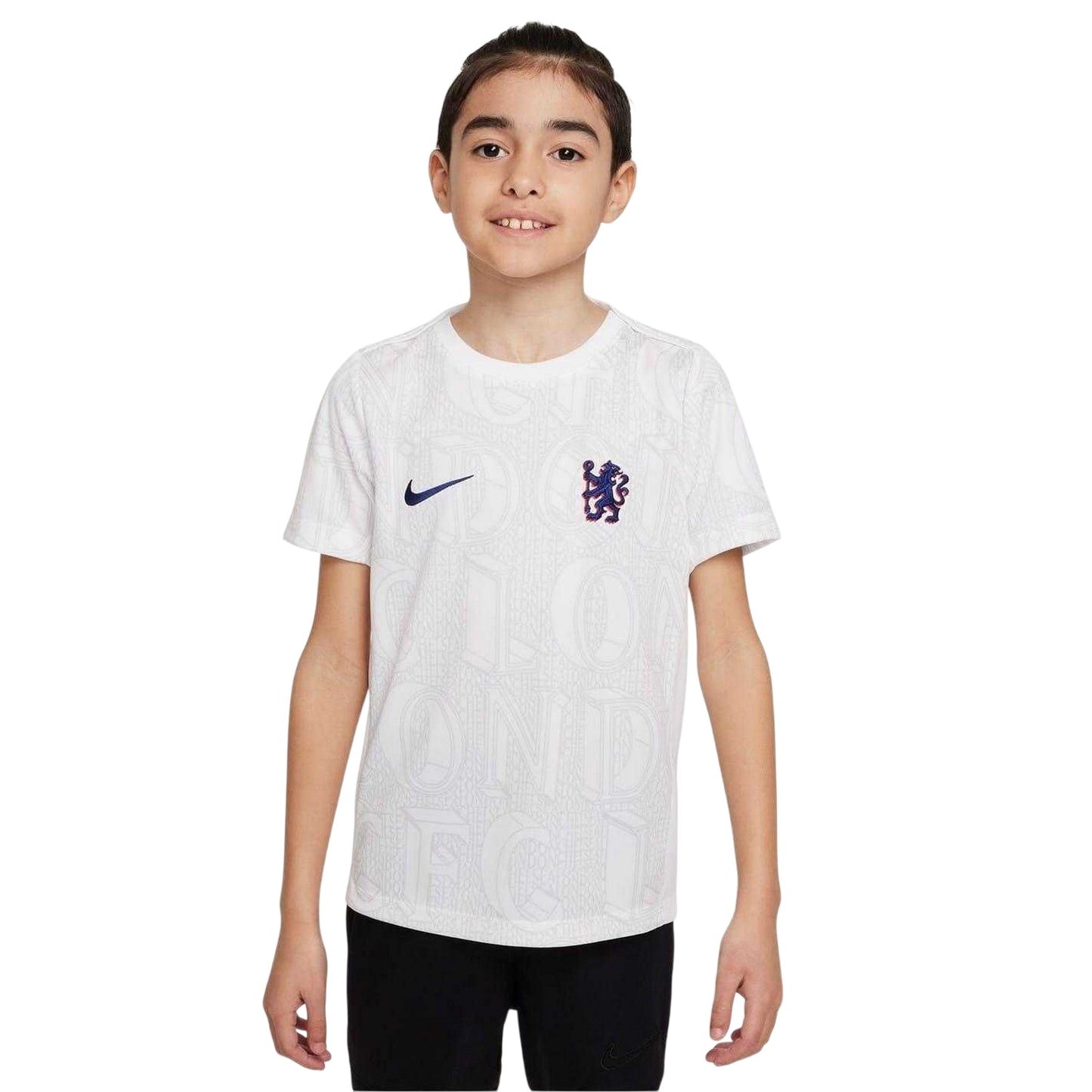 White - Lifestyle - Nike Childrens-Kids 2025-2026 Chelsea FC Match T-Shirt