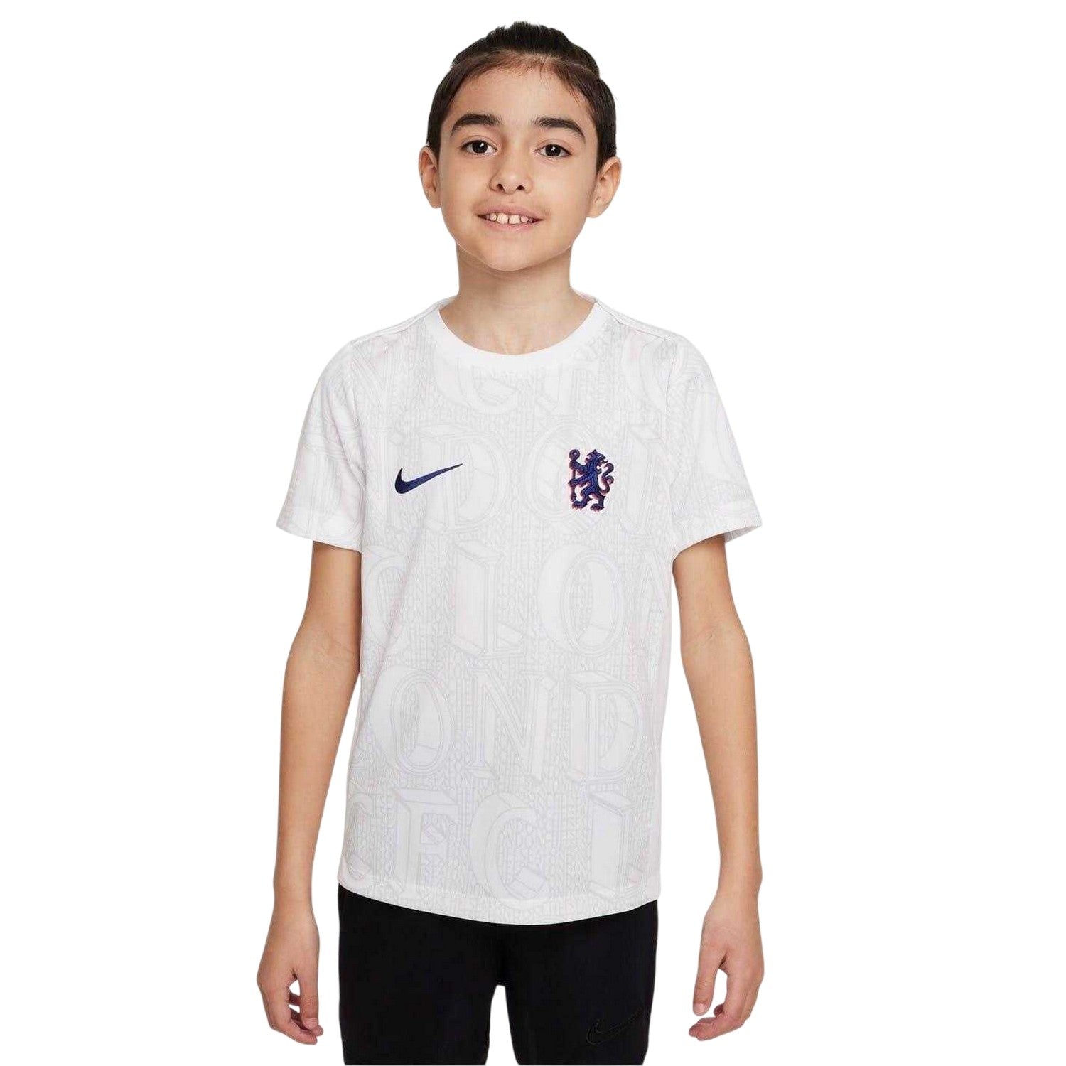 White - Lifestyle - Nike Childrens-Kids 2025-2026 Chelsea FC Match T-Shirt
