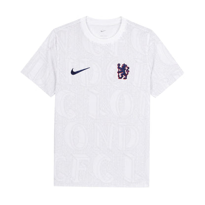 White - Front - Nike Childrens-Kids 2025-2026 Chelsea FC Match T-Shirt