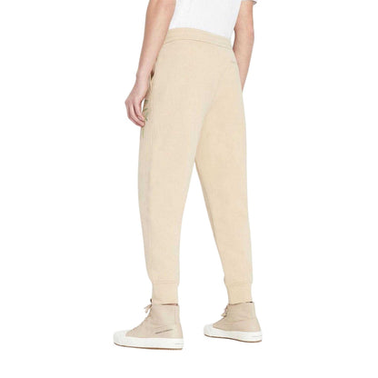 Beige - Pack Shot - Armani Exchange Mens Cotton Logo Trousers