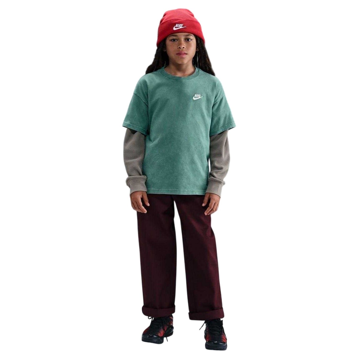 Bicoastal - Lifestyle - Nike Childrens-Kids Crew Neck Regular T-Shirt