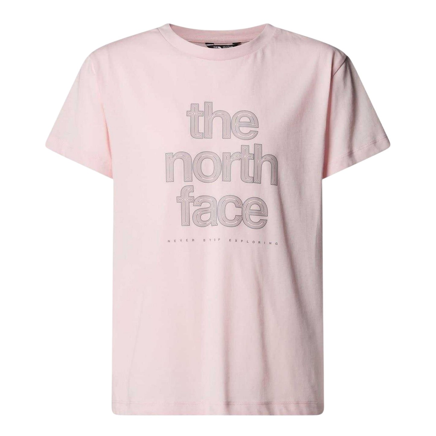Blossom - Front - The North Face Childrens-Kids Logo Reflective Regular T-Shirt