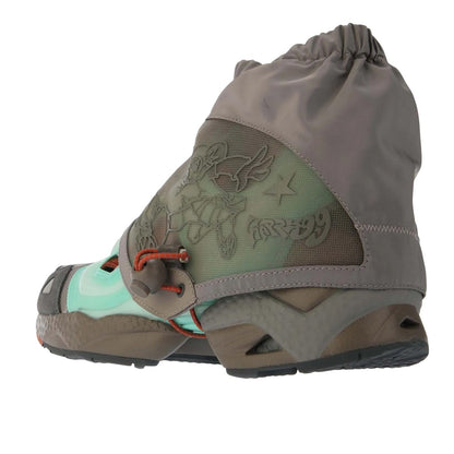 Mint - Back - Reebok Mens Happy99 InstaPump Fury 95 Leather Trainers