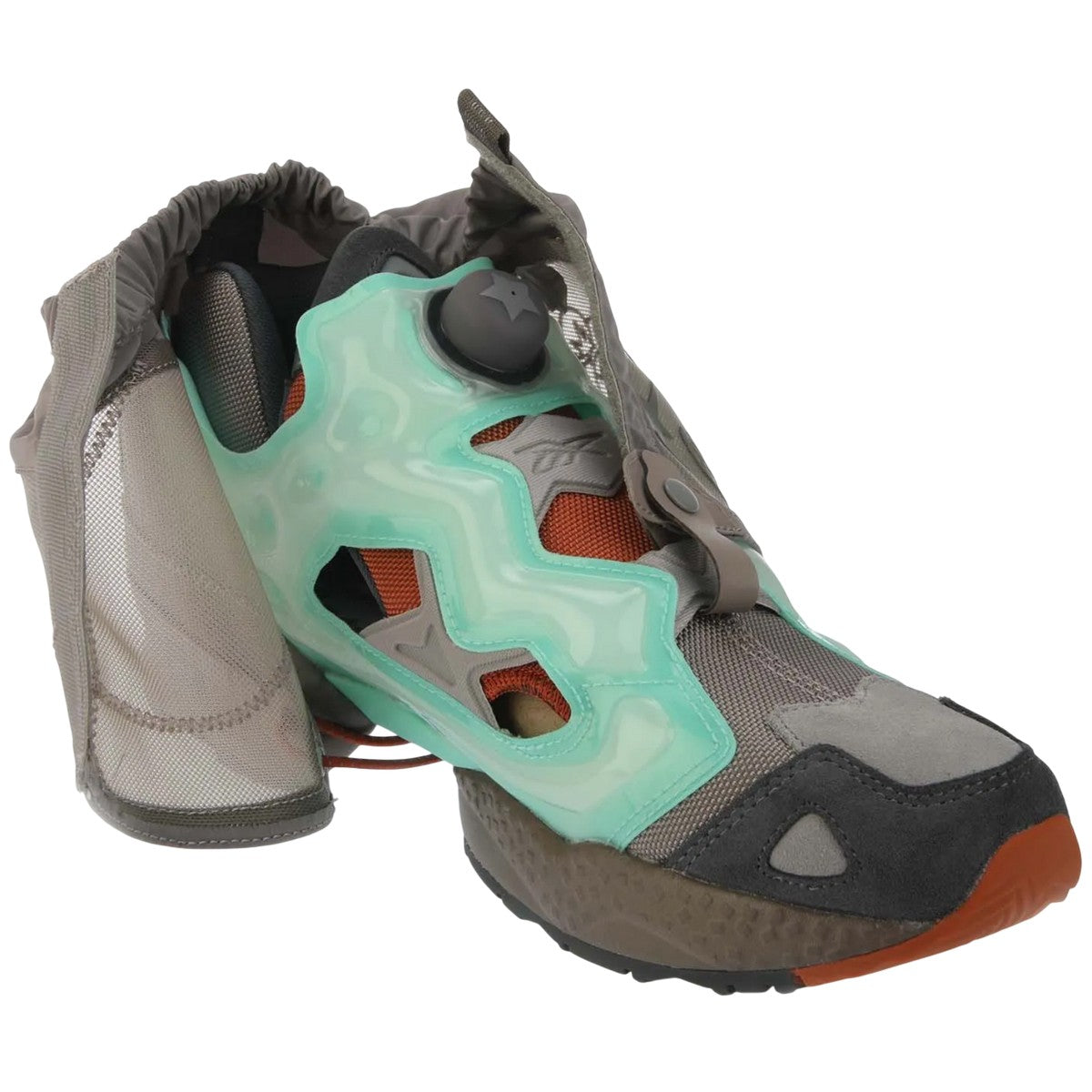 Mint - Lifestyle - Reebok Mens Happy99 InstaPump Fury 95 Leather Trainers