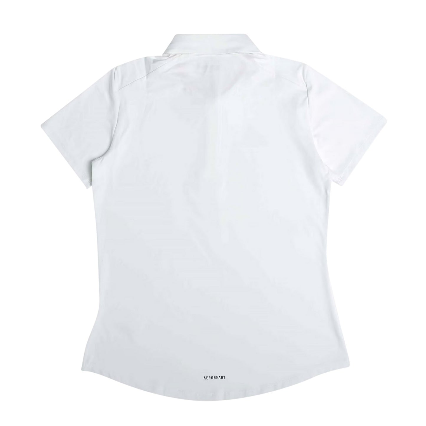 White - Back - Adidas Womens-Ladies Regular Polo Shirt