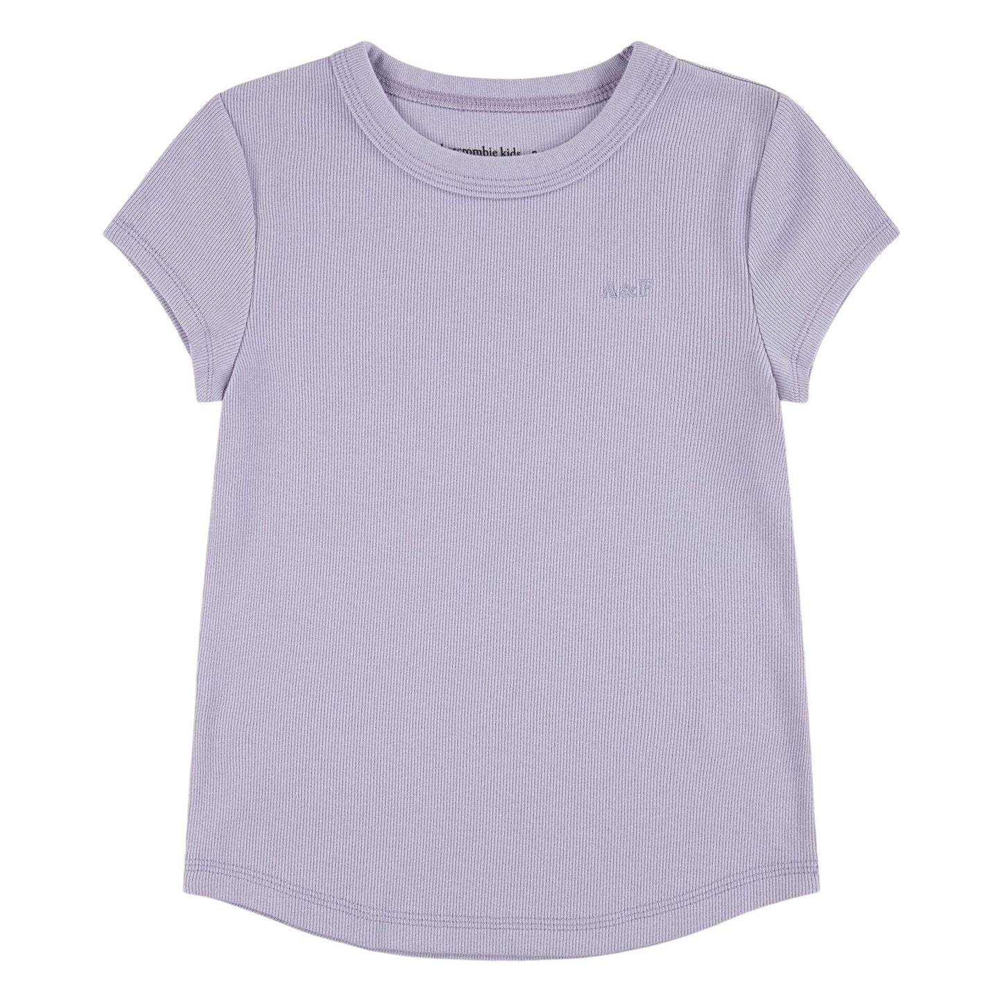 Purple Orchid - Front - Abercrombie & Fitch Childrens-Kids T-Shirt