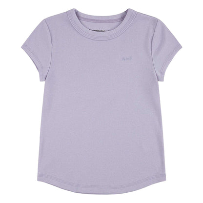 Purple Orchid - Front - Abercrombie & Fitch Childrens-Kids T-Shirt