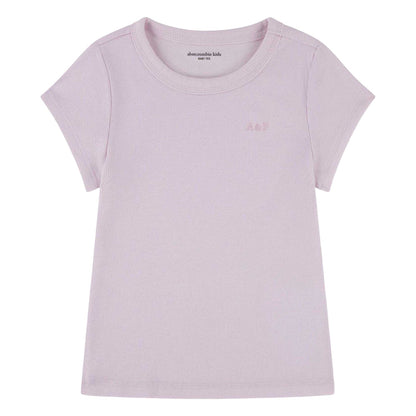 Pink - Front - Abercrombie & Fitch Childrens-Kids T-Shirt