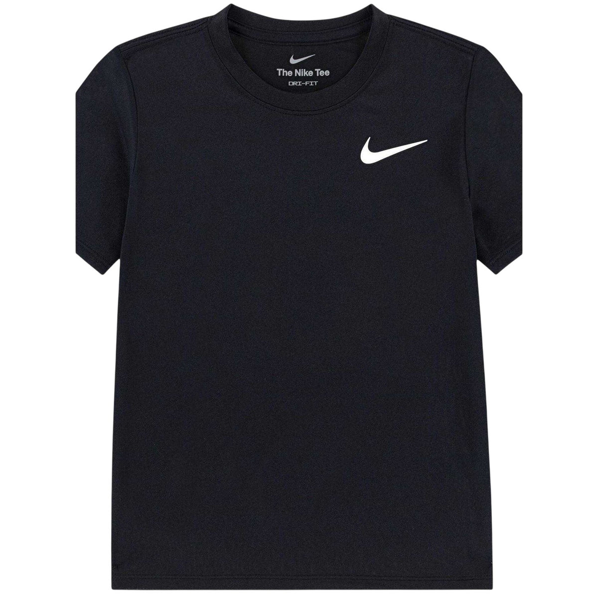 Black - Front - Nike Childrens-Kids Dri-FIT T-Shirt