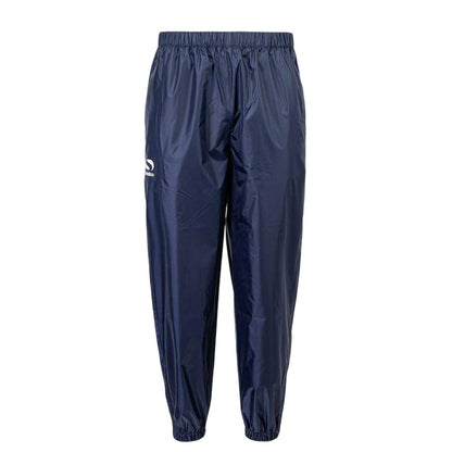 Navy - Front - Sondico Mens Polyester Logo Rain Trousers
