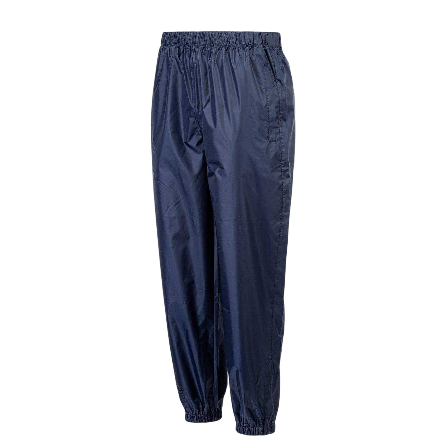 Navy - Lifestyle - Sondico Mens Polyester Logo Rain Trousers