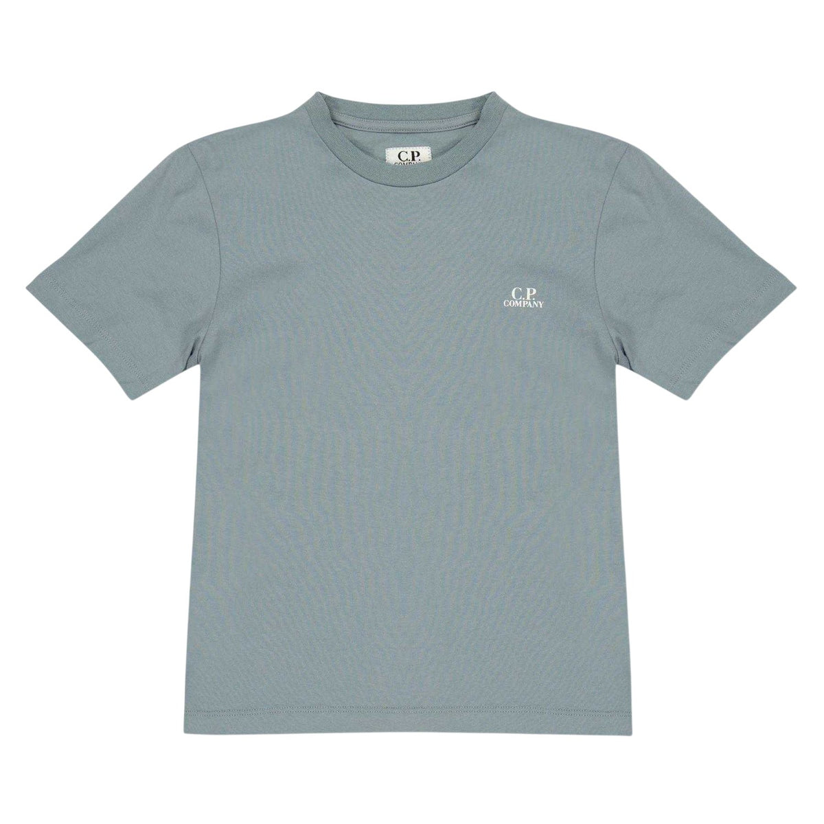 Blue - Front - C.P. Company Childrens-Kids Logo T-Shirt