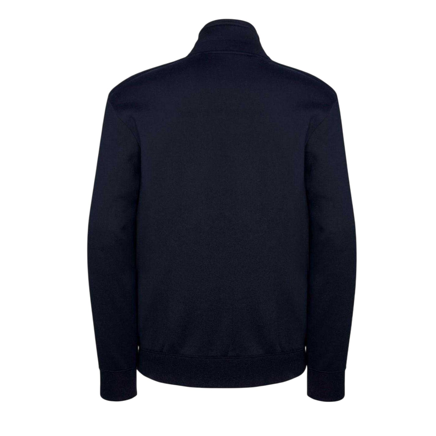 Navy - Back - Slazenger Mens Logo Polycotton Full Zip Jacket