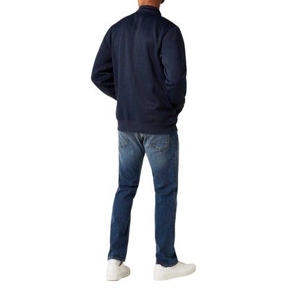 Navy - Lifestyle - Slazenger Mens Logo Polycotton Full Zip Jacket