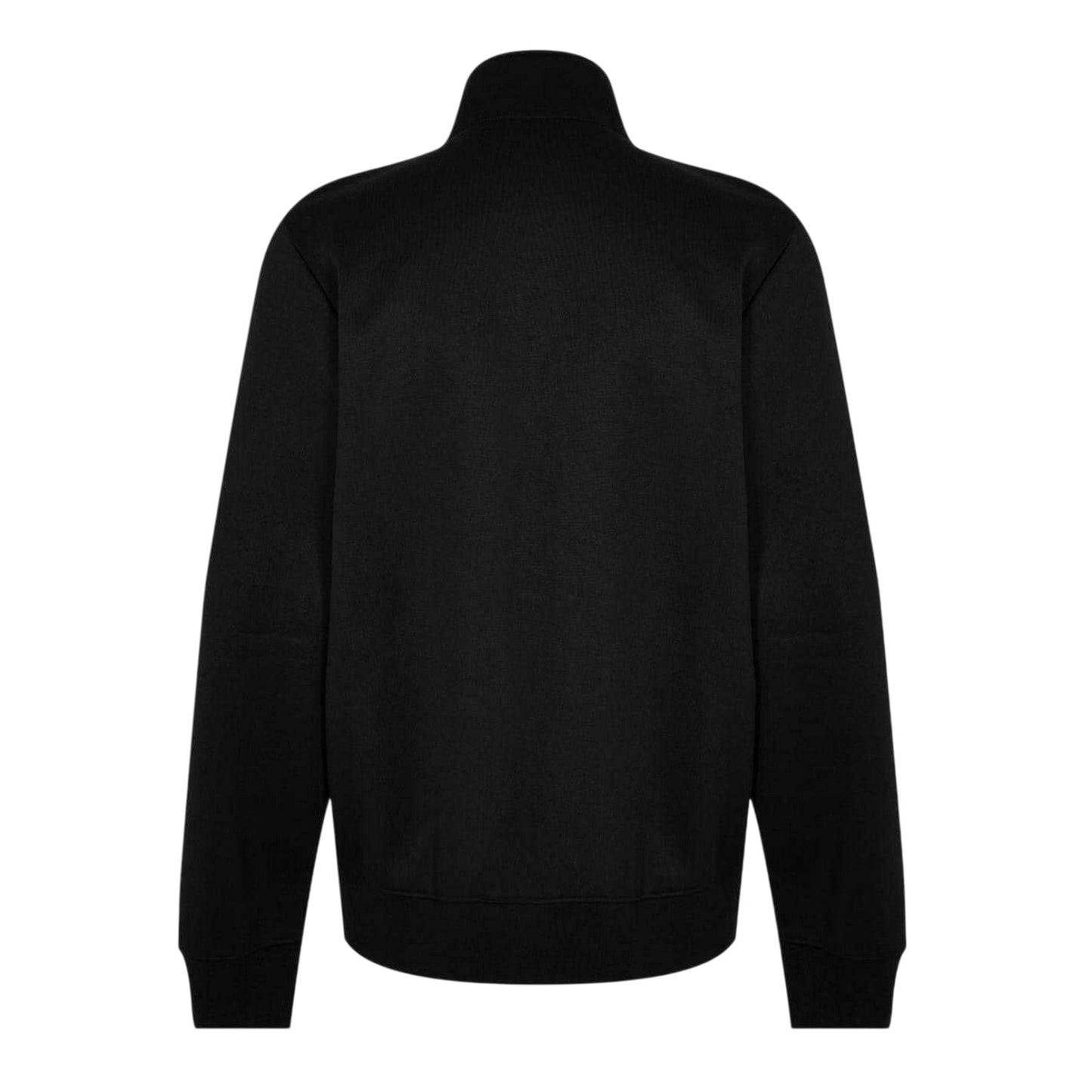 Black - Back - Slazenger Mens Logo Polycotton Full Zip Jacket