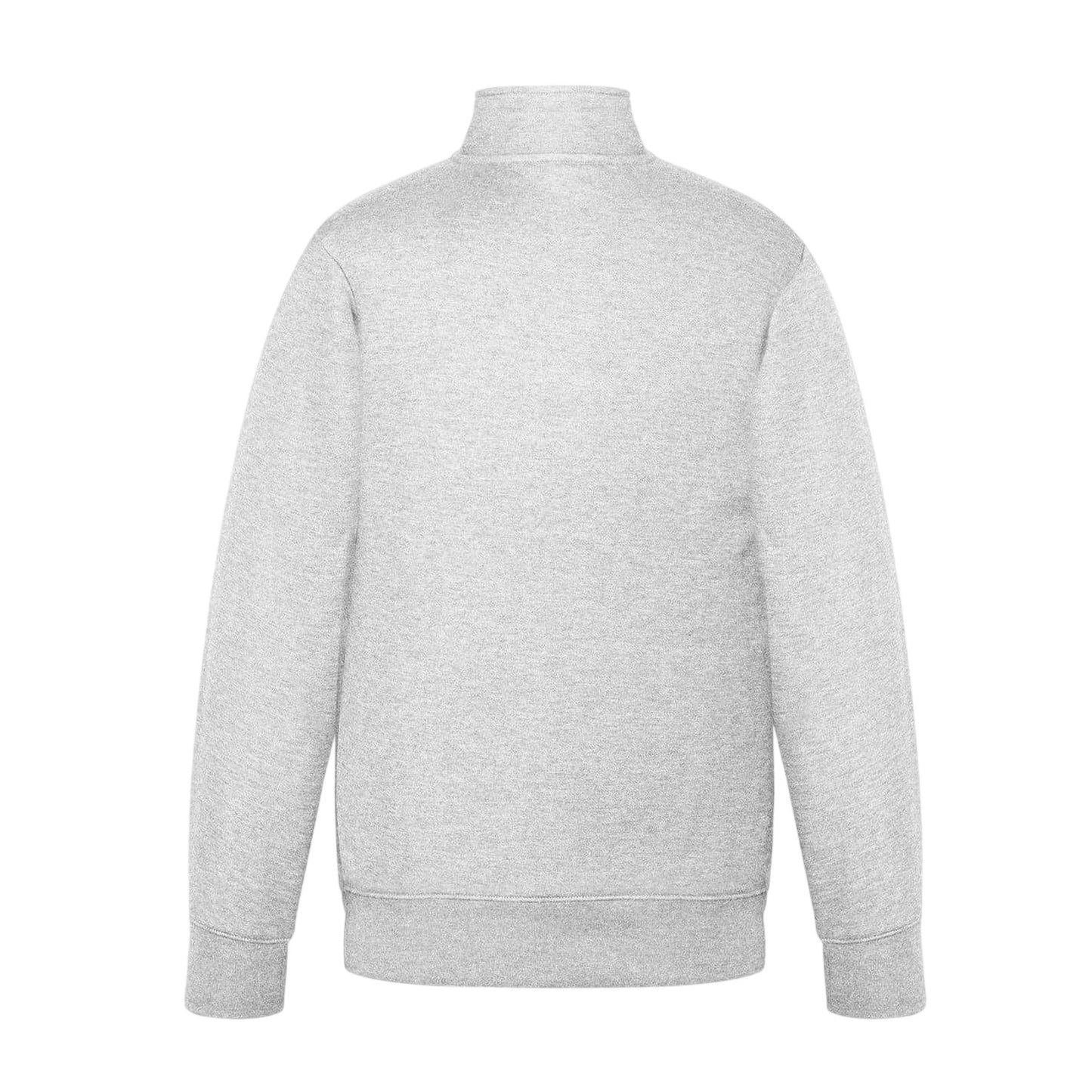 Grey Marl - Back - Slazenger Mens Logo Polycotton Full Zip Jacket