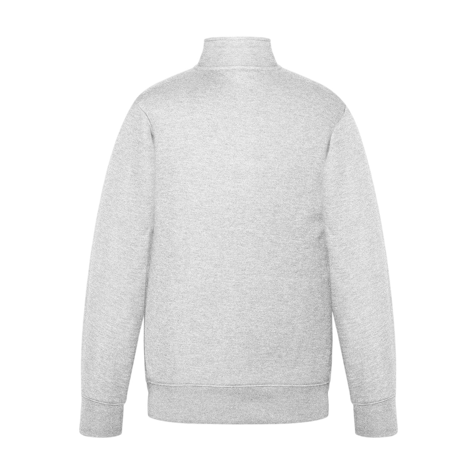 Grey Marl - Back - Slazenger Mens Logo Polycotton Full Zip Jacket